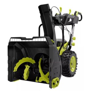 Image of Best Battery Snow Blower Ryobi 24inch 2-stage Cordless Electric Snow Blower
