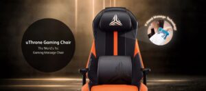 World’s 1st: uThrone Gaming Chair by OSIM