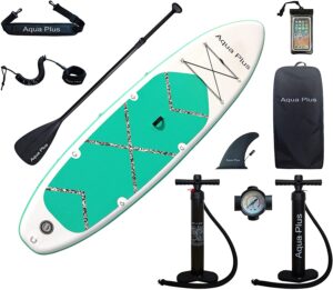 Image of Best Paddle Board Canada in 2023 Aqua Plus Inflatable SUP