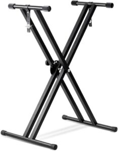 Image of PrimeCables Keyboard Stand Review: Adjustable, Portable, and Sturdy Keyboard Stand PrimeCables Keyboard Stand Double X Brace